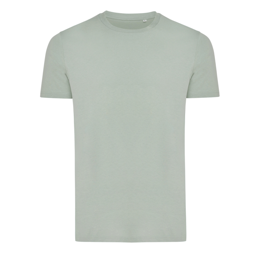 IQONIQ Bryce gerecycled katoen t-shirt - kopen of bedrukken - iceberg green (± PMS 15-5205 TCX)