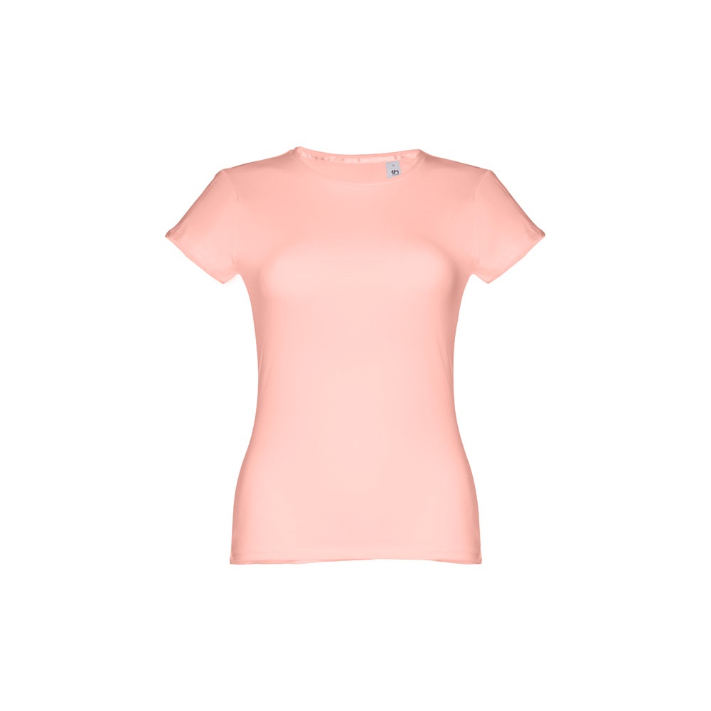 THC SOFIA 3XL. T-shirt voor vrouwen - met logo of onbedrukt bestellen - Zalm kleur