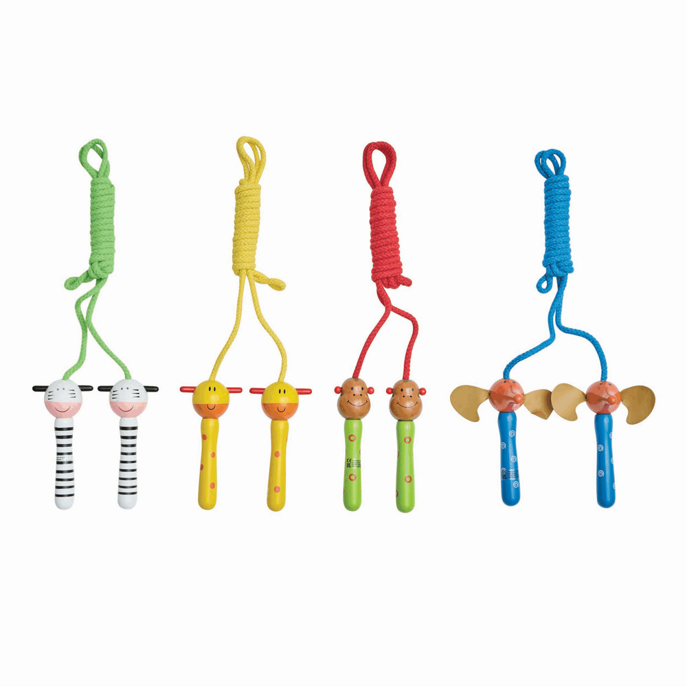 ANIMAL ANIMATION - Kleurrijk springtouw - voor bedrijven en relatiegeschenken