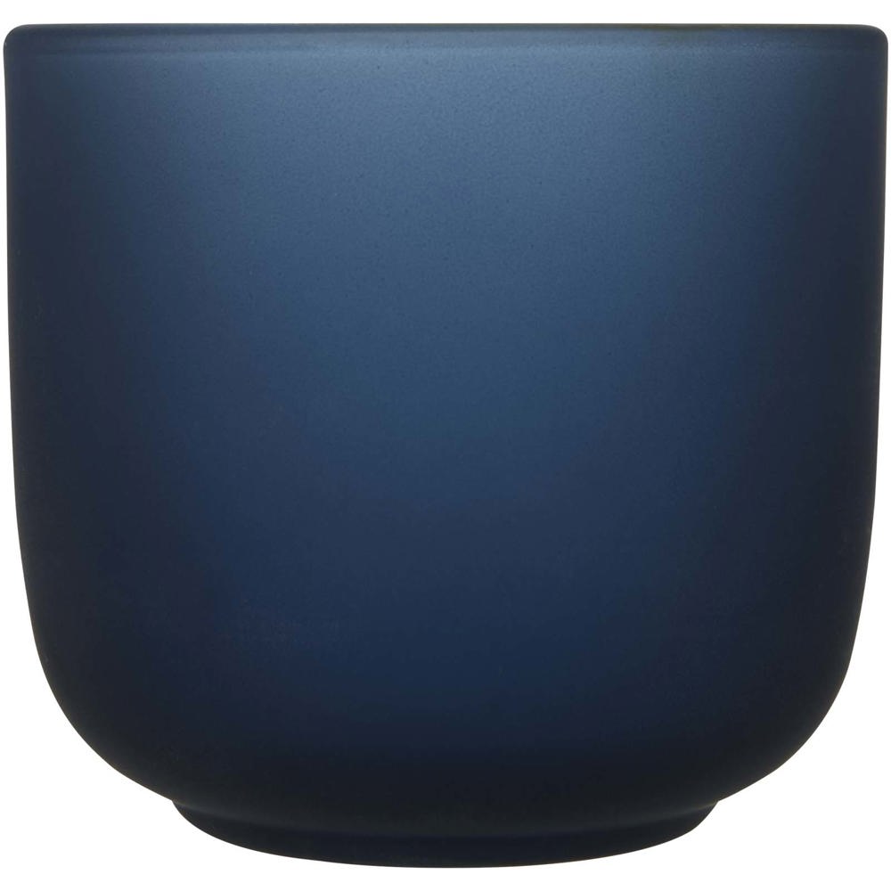 Male houten serveerblad en glazen bekerset - matte afwerking