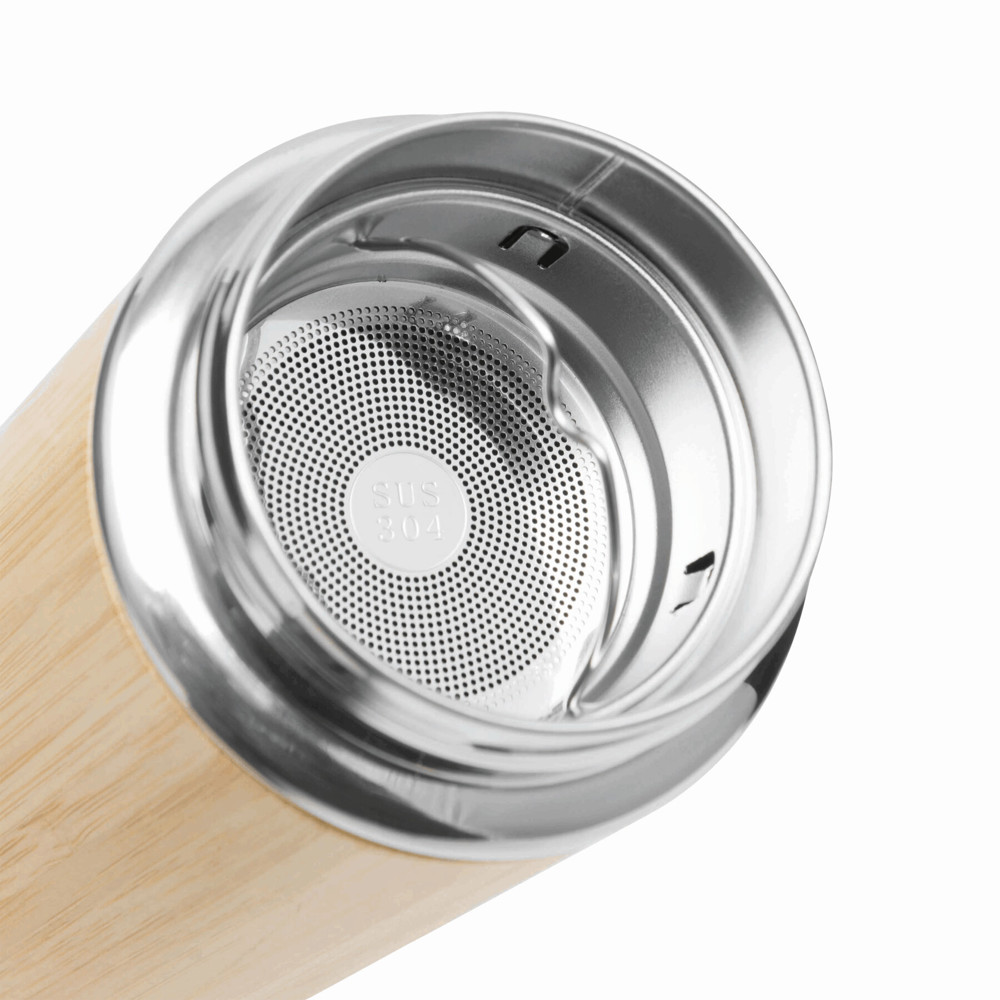 BAMBOO HOT - Isoleerfles - voor bedrijven en relatiegeschenken