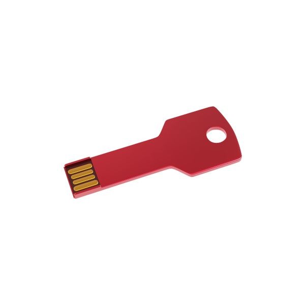 USB Stick Alu Key - Rood