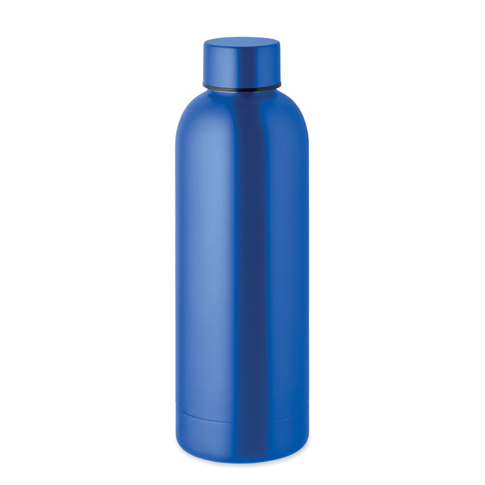 ATHENA - Gerecyclede RVS fles - met logo of onbedrukt bestellen - Blauw