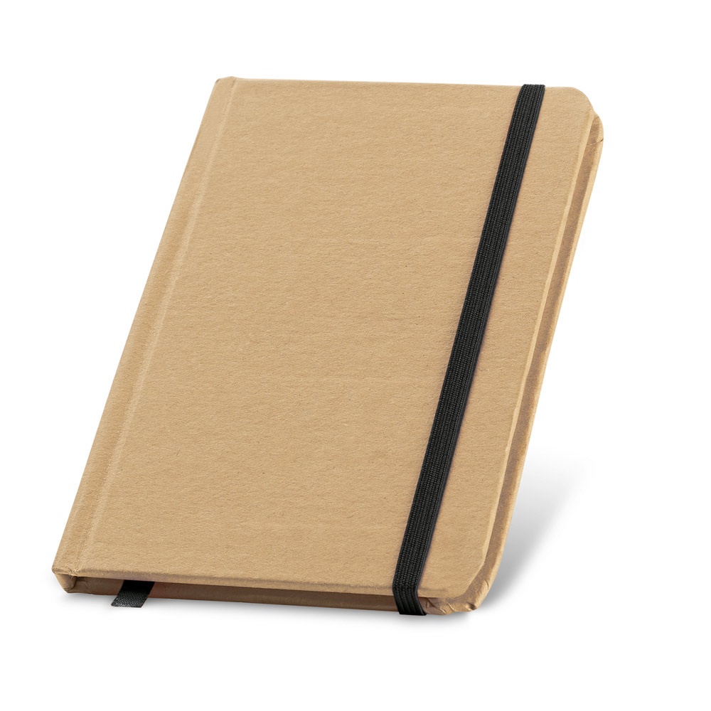 FLAUBERT. Kladblok in zakformaat met effen pagina's - kopen of bedrukken - Zwart