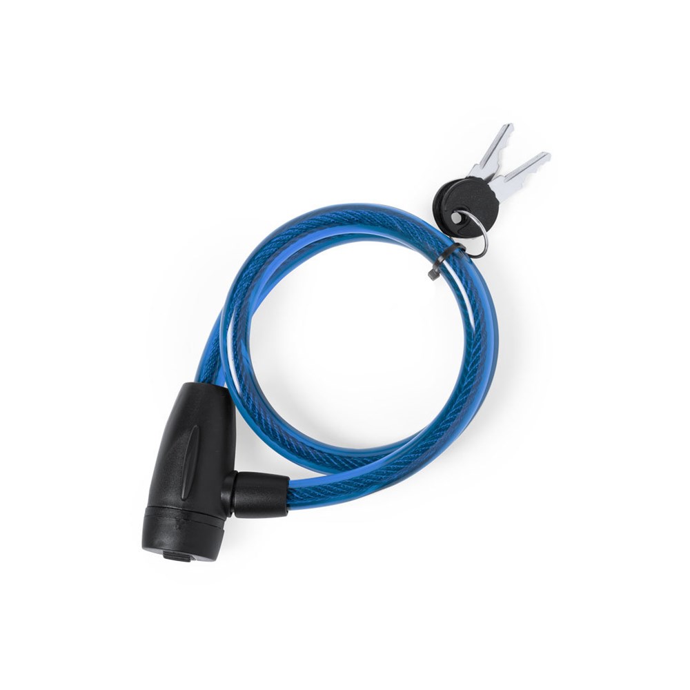 Hangslot Triyo - bedrukt of onbedrukt verkrijgbaar - AZUL