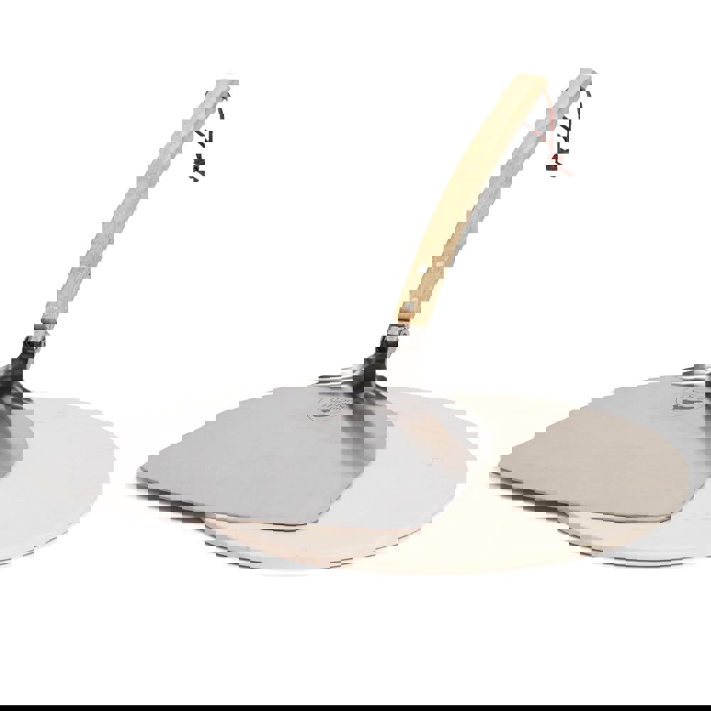 Orrefors Hunting pizzasteen met pizzaschep - voor bedrijven en relatiegeschenken