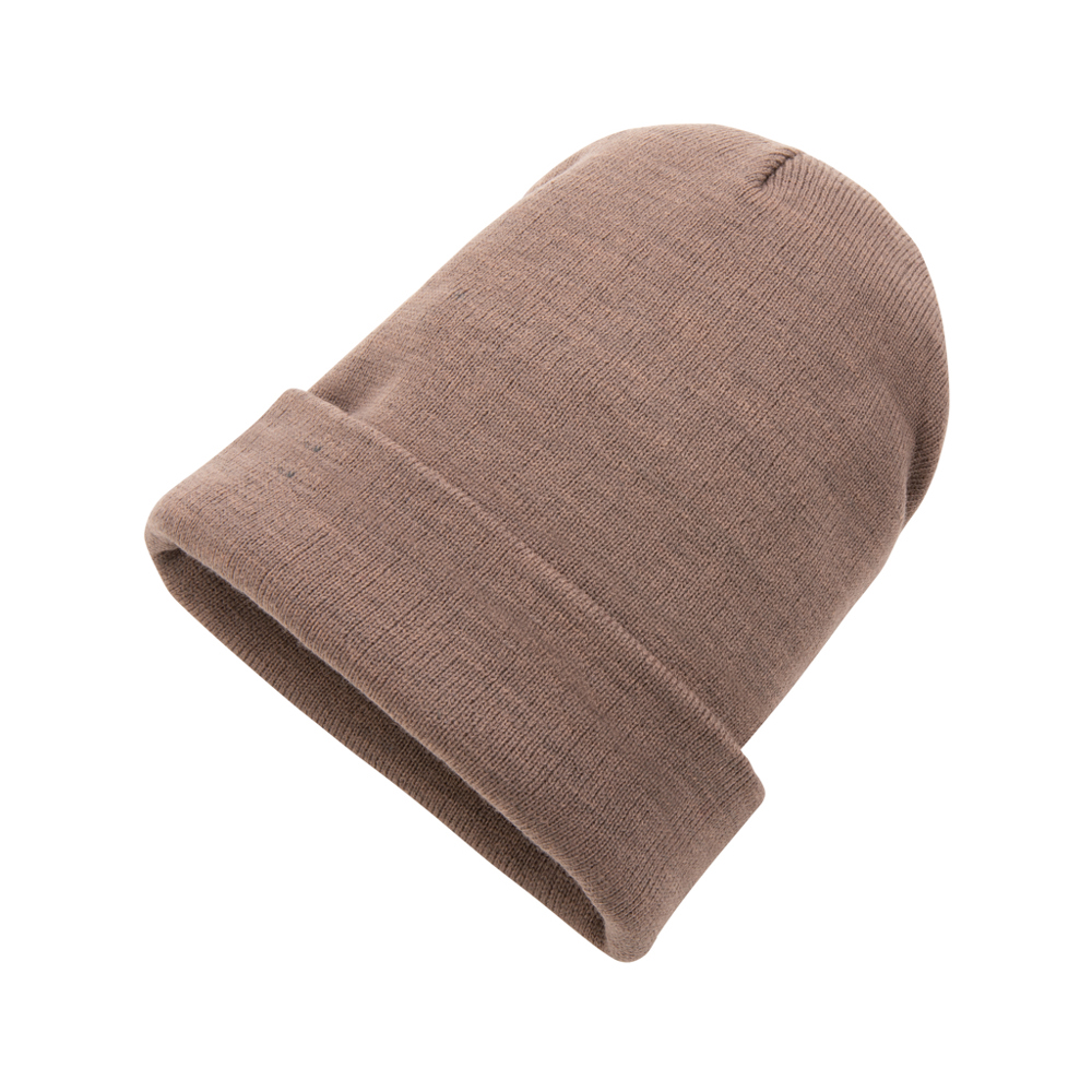 Impact AWARE™ Polylana® beanie - kopen of bedrukken - bruin (± PMS Leafless tree)