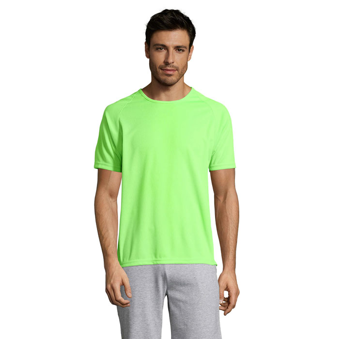 SPORTY - SPORTY HEREN T-Shirt - kopen of bedrukken - Neon Groen