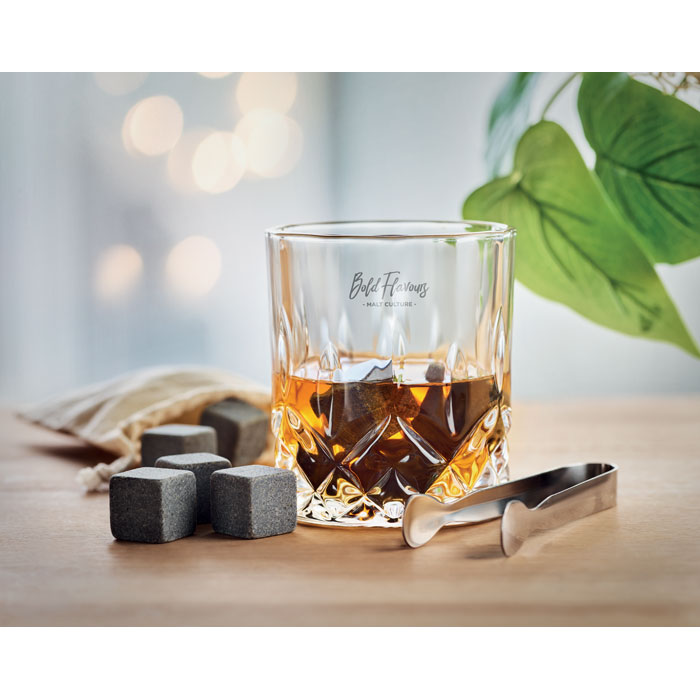 INVERNESS - Luxe whiskey set in bamboe box