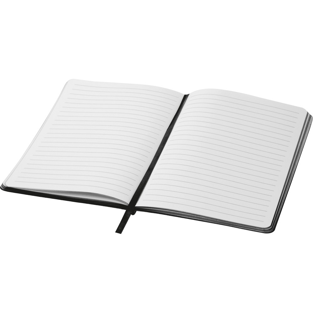 A5-notitieboekje met gekleurde randen