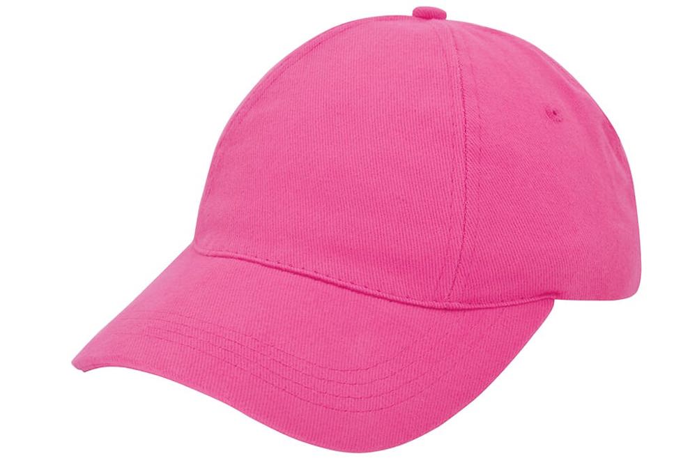 Brushed promo cap - met logo of onbedrukt bestellen - Roze (PMS 212c) / Roze