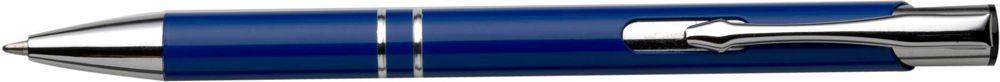 Aluminium balpen Albacete - voor bedrijven en relatiegeschenken - kobaltblauw