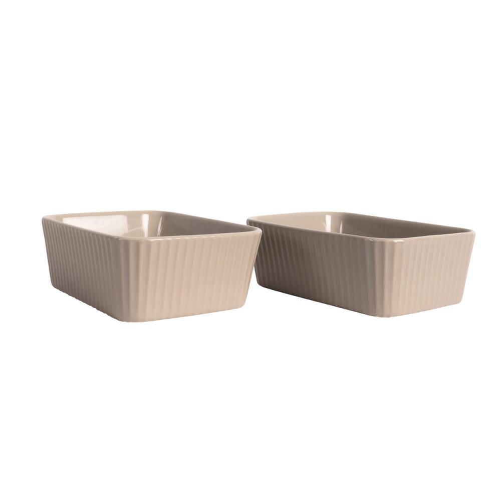 Sagaform Flora ovenschaal mini 2-delig - kopen of bedrukken - beige