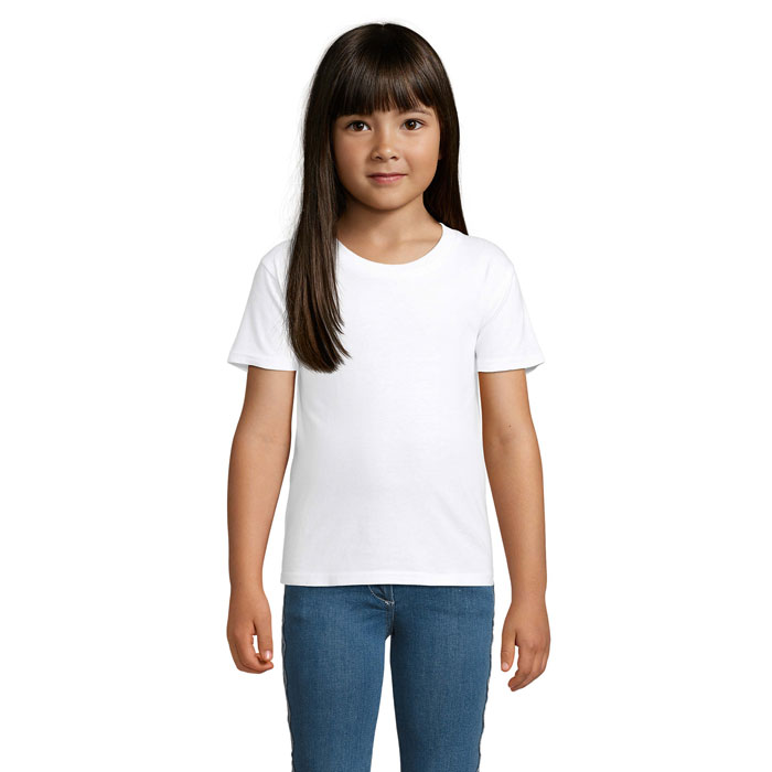 CRUSADER KIDS - CRUSADER kind t-shirt 150g - bedrukt of onbedrukt verkrijgbaar - wit