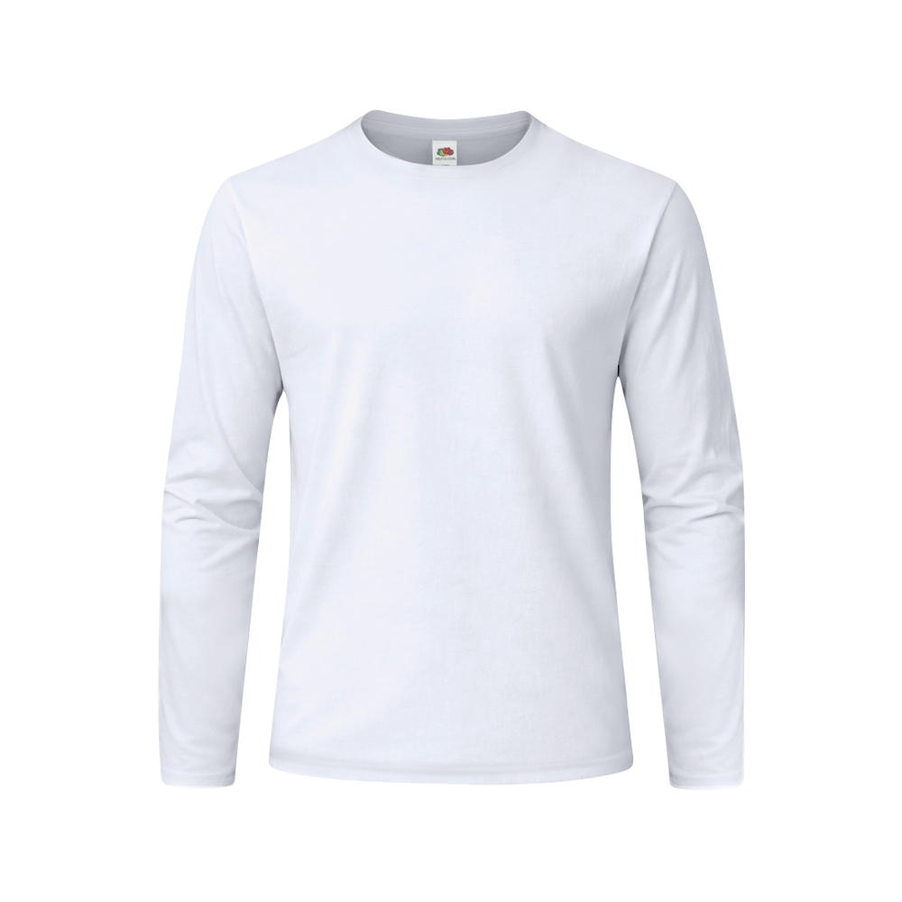 Wit T-Shirt Volwassene Iconic Long Sleeve T - BLA