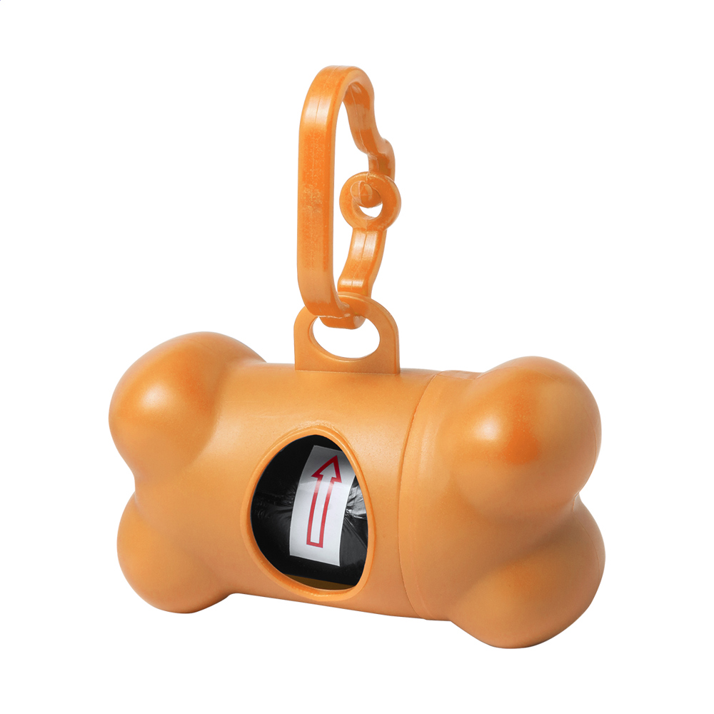 Pobba - dispenser voor poepzakjes - kopen of bedrukken - Oranje