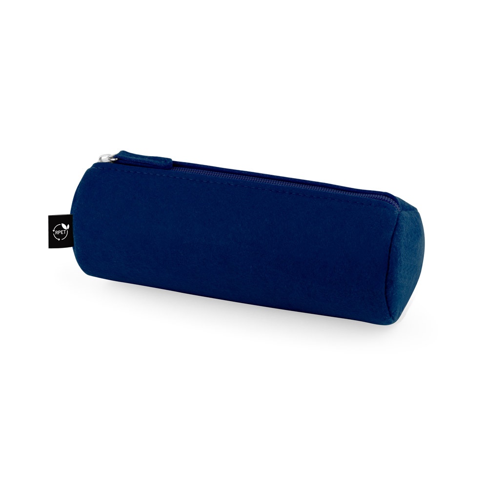 FELPY. Multifunctionele tas van gerecycled vilt (100% rPET) - met logo of onbedrukt bestellen - Blauw