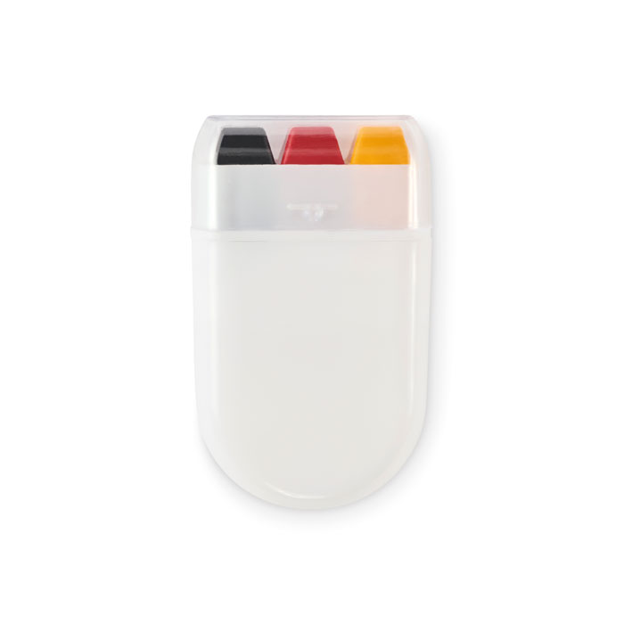 CHEER - Bodypaintstick vlagkleuren - met logo of onbedrukt bestellen - Geel