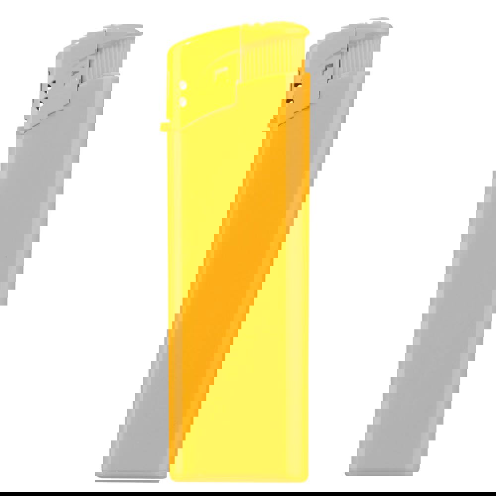 Aansteker electronic - met logo of onbedrukt bestellen - Geel