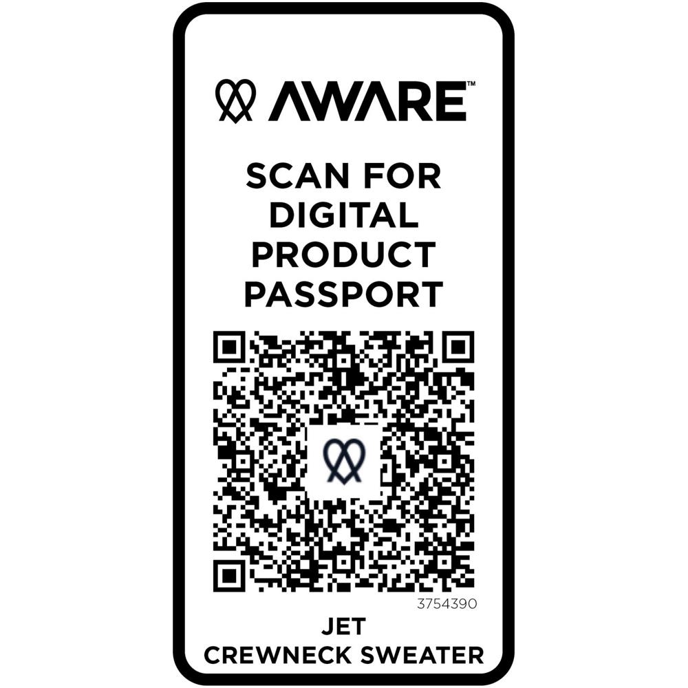 Tin uniseks Aware™ gerecyclede trui met crewneck