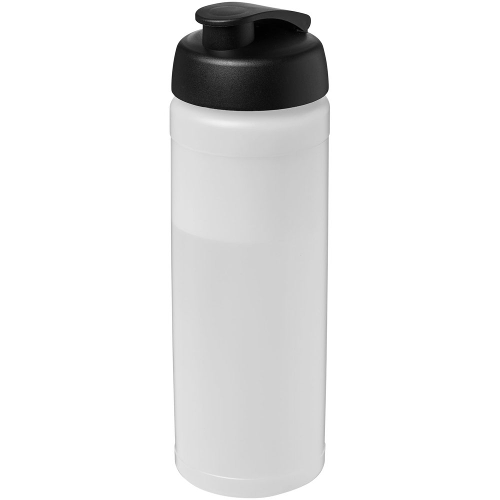 Baseline® Plus 750 ml sportfles met flipcapdeksel - kopen of bedrukken - Transparent, Zwart