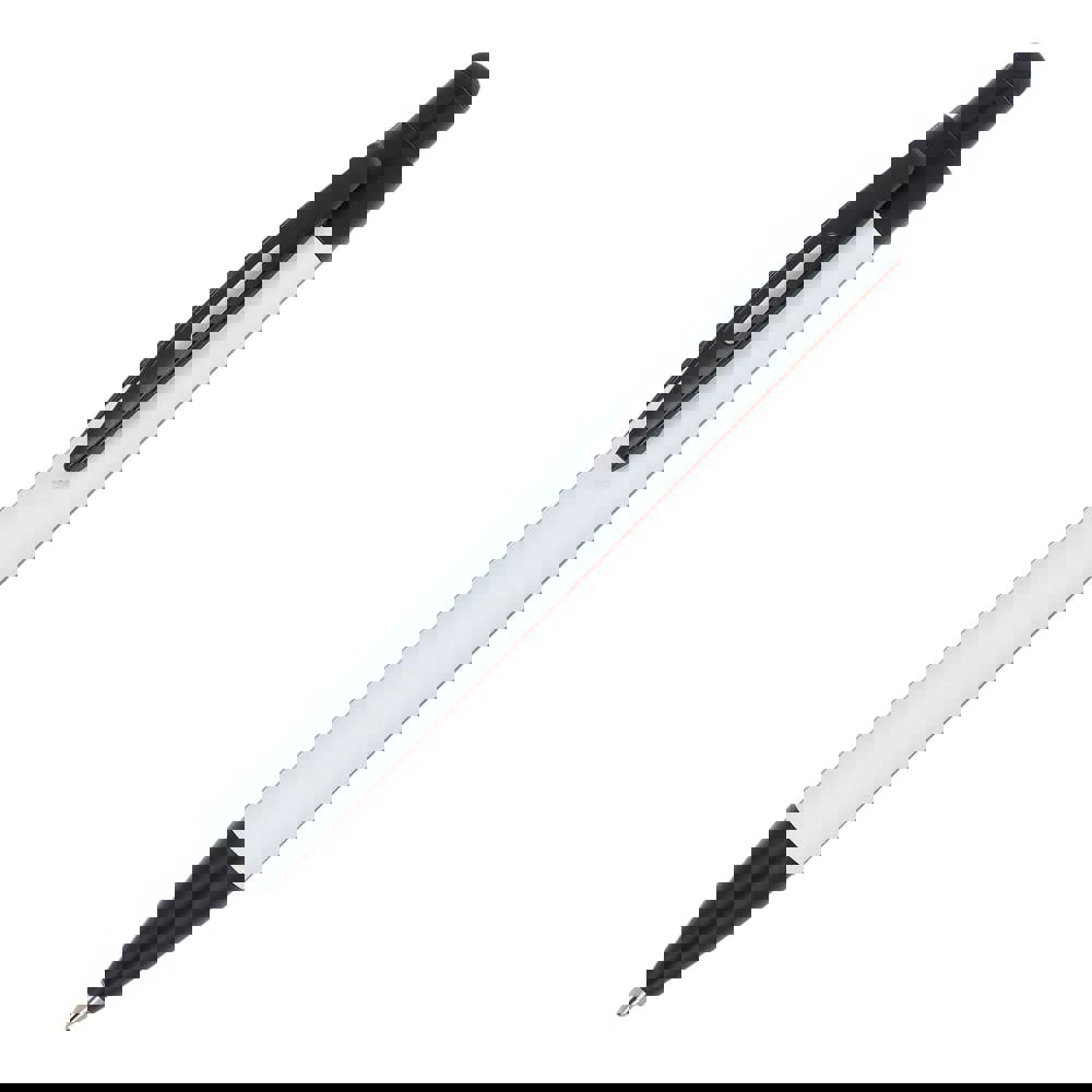 Balpen Alaska soufttouch met stylus R-AL - kopen of bedrukken - Wit