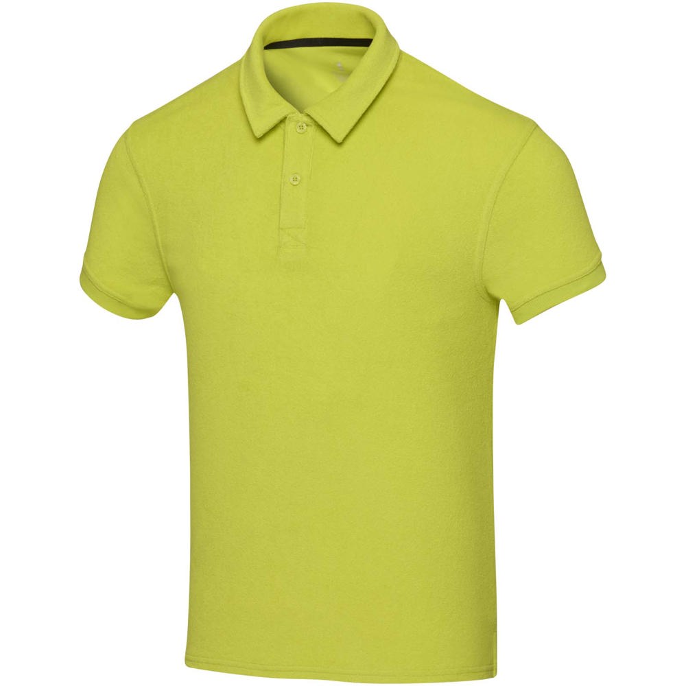Akoya gerecyclede terry unisex polo - met logo of onbedrukt bestellen