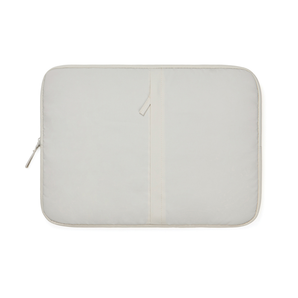 KENTO URBAN RCS gerecyclede nylon 15,6 inch laptopsleeve - beige (± PMS 2330C)