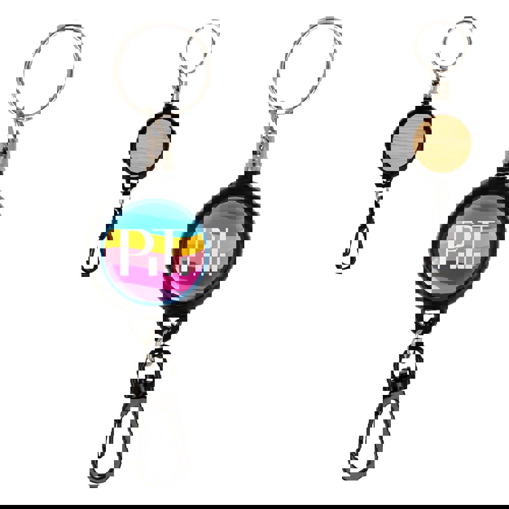 R-ABS & Bamboe Kaarthouder - met logo of onbedrukt bestellen