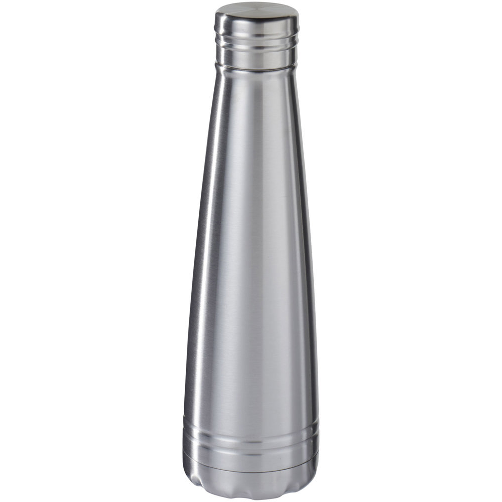 Duke 500 ml koper vacuüm geïsoleerde drinkfles - bedrukt of onbedrukt verkrijgbaar - zilver
