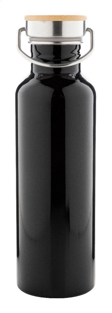 Colman - roestvrijstalen fles - bedrukt of onbedrukt verkrijgbaar - zwart