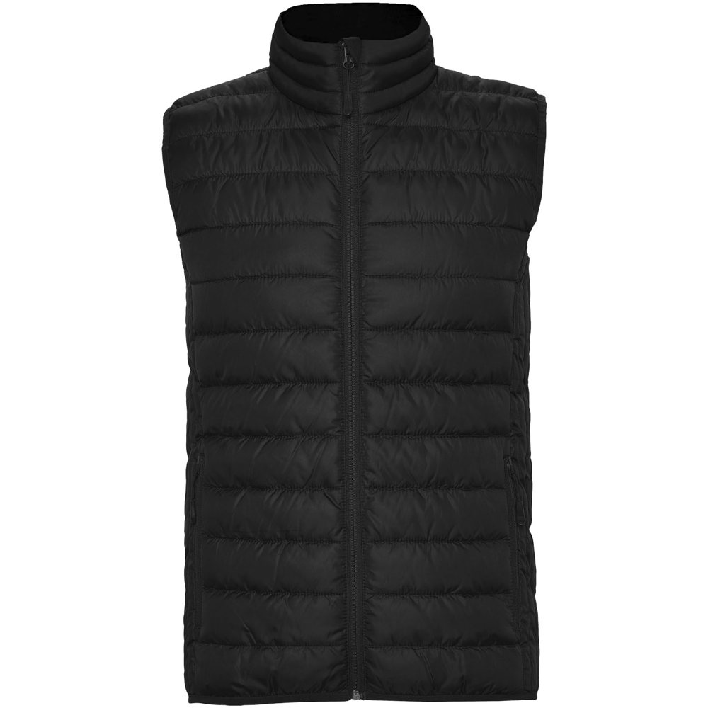 Oslo geïsoleerde bodywarmer voor heren - met logo of onbedrukt bestellen - Zwart