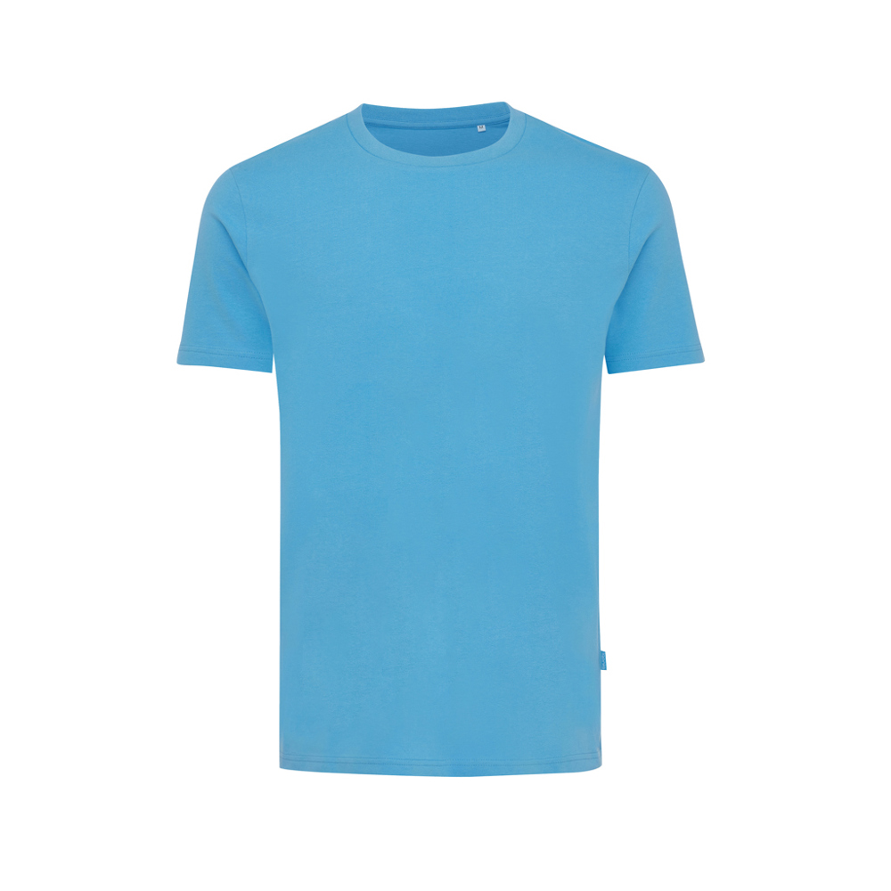 IQONIQ Bryce gerecycled katoen t-shirt - kopen of bedrukken - tranquil blue (± PMS 17-4139TCX)