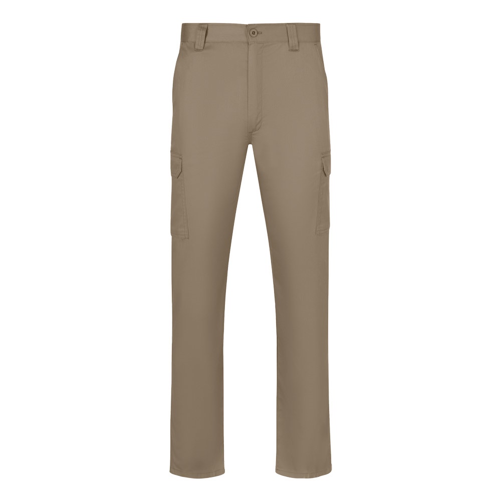 VL HERMES. Multi-pocket twill broek (190 g/m²) - Ecru
