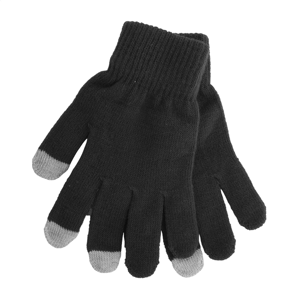 Tapster - handschoen touchscreen - voor bedrijven en relatiegeschenken - Zwart