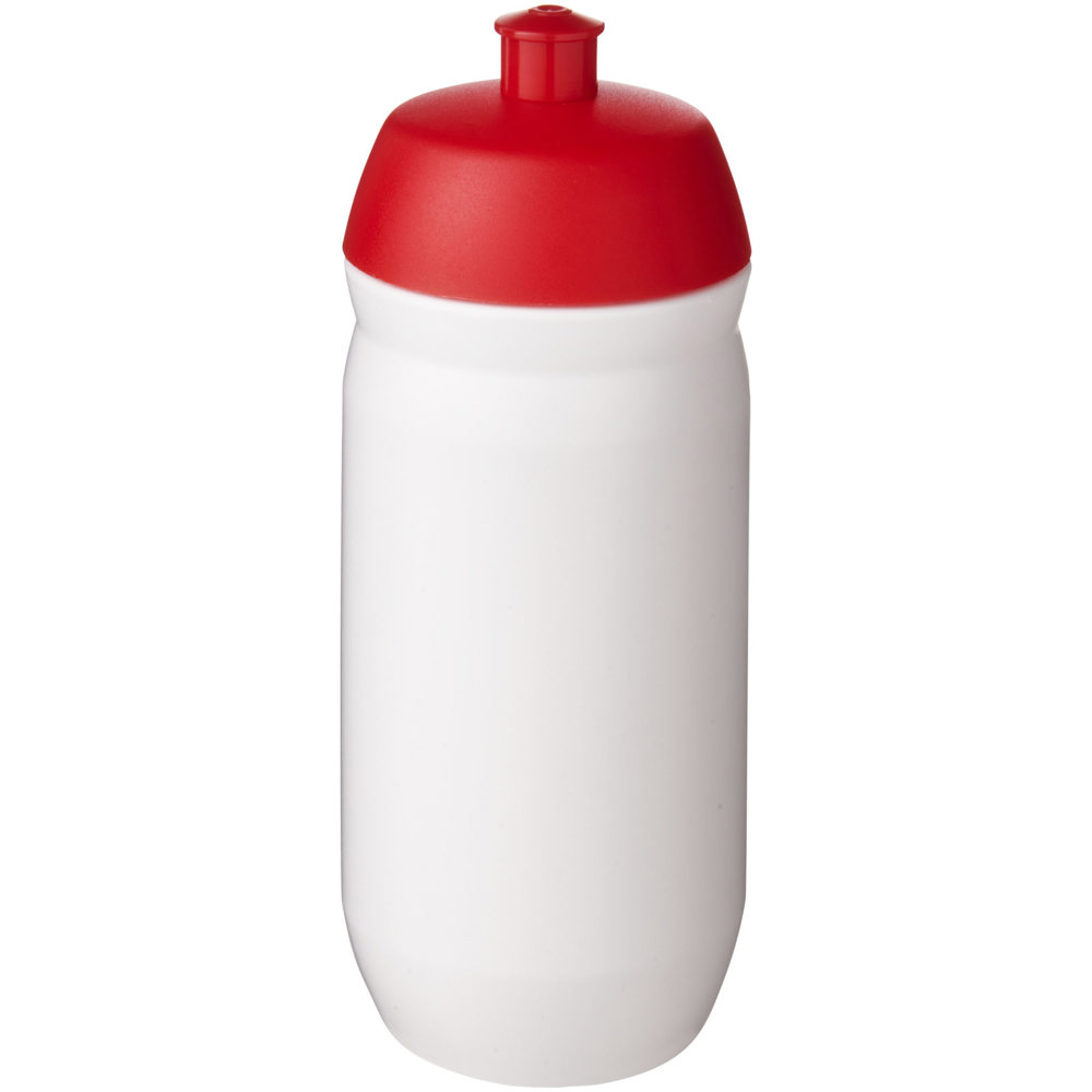 HydroFlex™ knijp knijpfles van 500 ml - voor bedrijven en relatiegeschenken - Rood, Wit