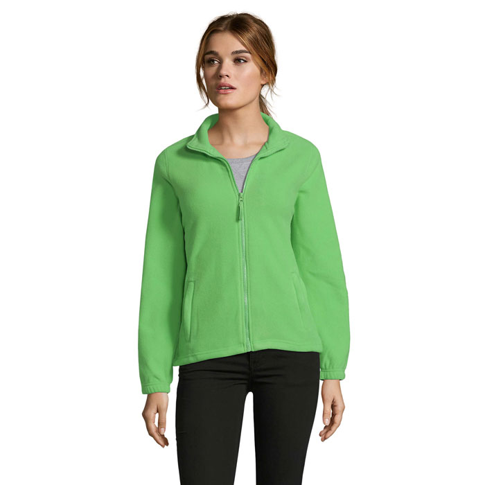 NORTH WOMEN - NORTH WOMEN Fleece 300g - bedrukt of onbedrukt verkrijgbaar - lime