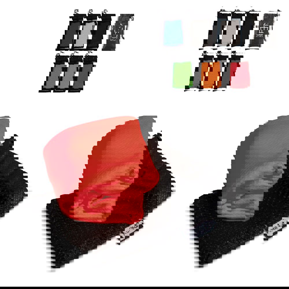 R-PET cooling towel 30x80cm - met logo of onbedrukt bestellen