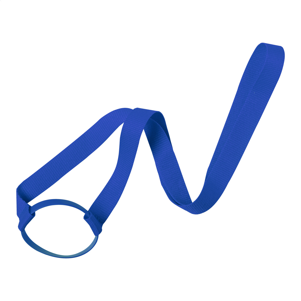 Lancup - drink houder lanyard - bedrukt of onbedrukt verkrijgbaar - Blauw
