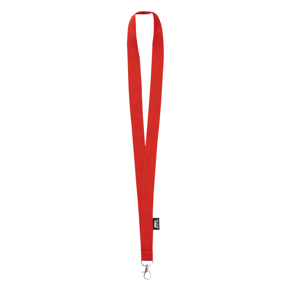 Larpet - lanyard - met logo of onbedrukt bestellen - Rood