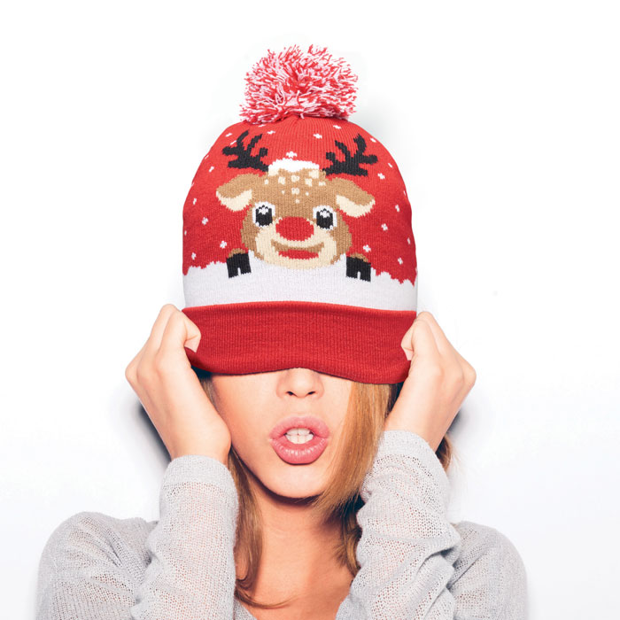 SHIMAS HAT - Gebreide kerstmuts