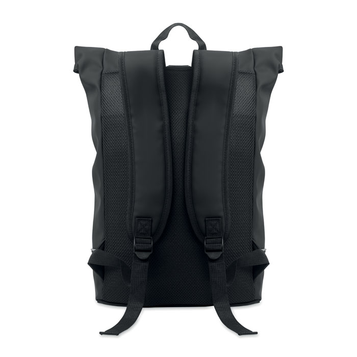 LAPTOSA - Laptop 15" rolltop PU rugzak
