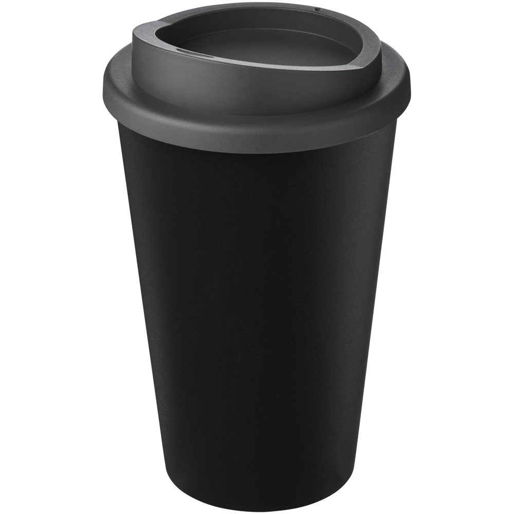 Americano® Eco 350 ml gerecyclede drinkbeker - kopen of bedrukken - Zwart, Grijs