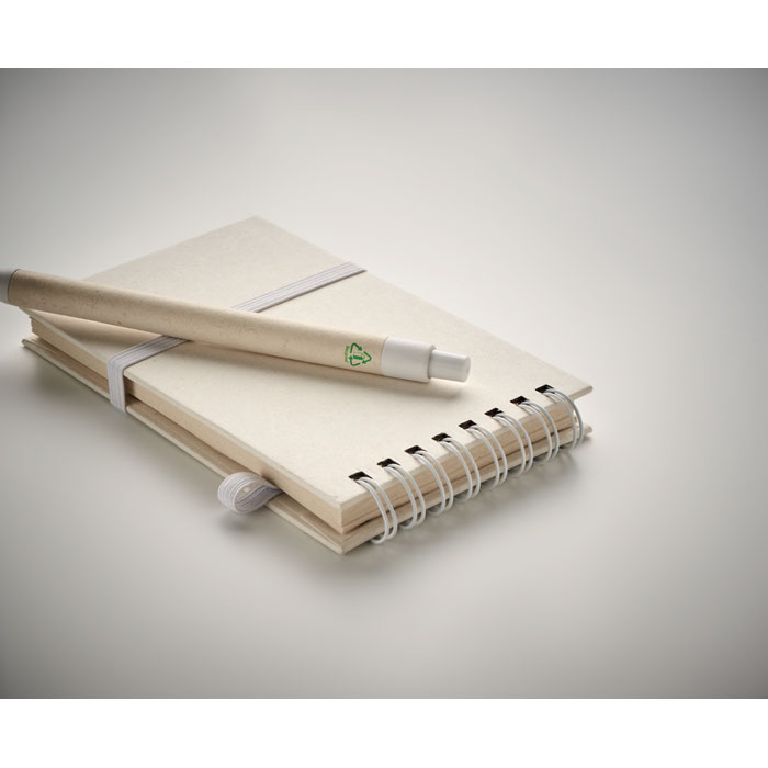 MITO SET - A6 Gerecycled karton notebook