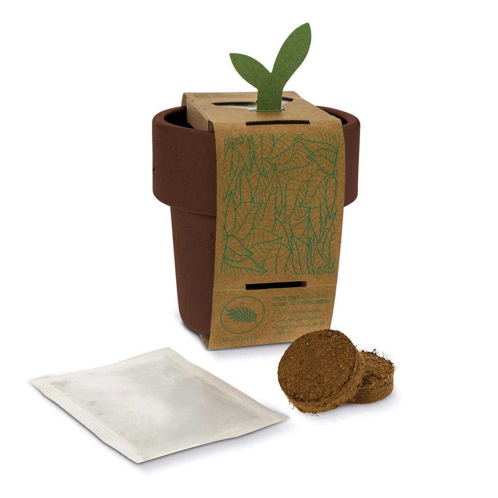 Hot-but-cool beker met kerstomaten zaadjes