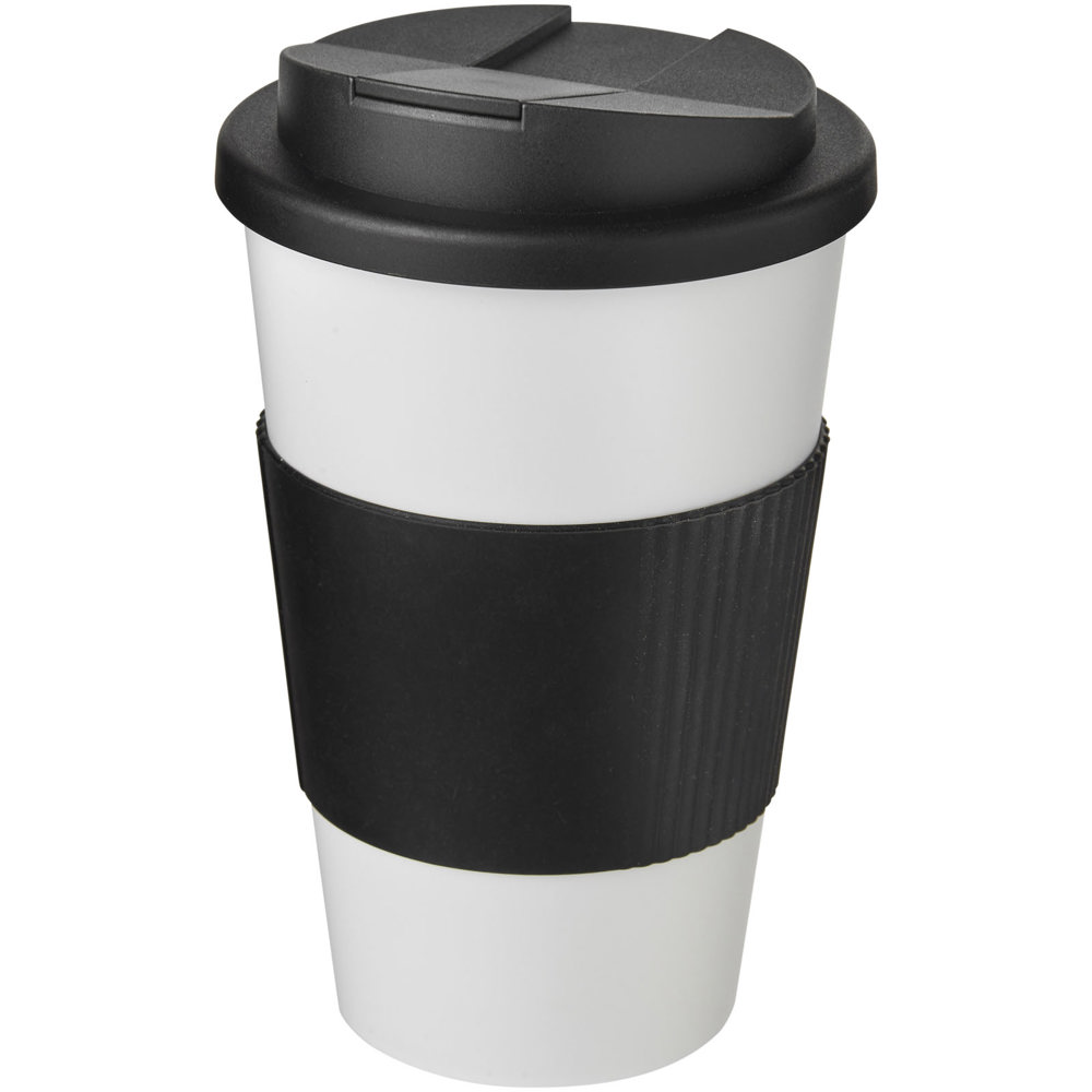 Americano® 350 ml geïsoleerde beker met handvat - voor bedrijven en relatiegeschenken