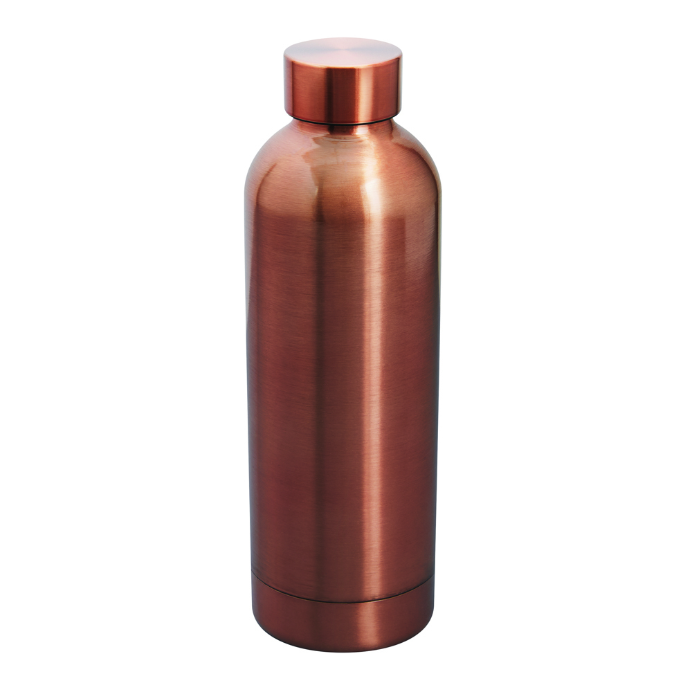 GET WARM - Vacuüm-isoleer-drinkfles - met logo of onbedrukt bestellen - koper