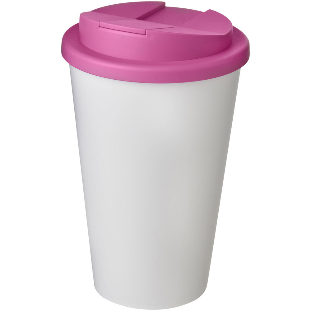 Americano® 350 ml geïsoleerde beker - kopen of bedrukken - Wit, Magenta