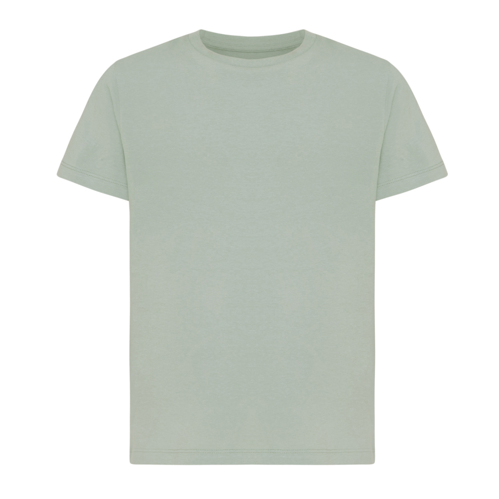 IQONIQ Koli kids lichtgewicht gerecycled katoen t-shirt - kopen of bedrukken - iceberg green (± PMS 15-5205 TCX)
