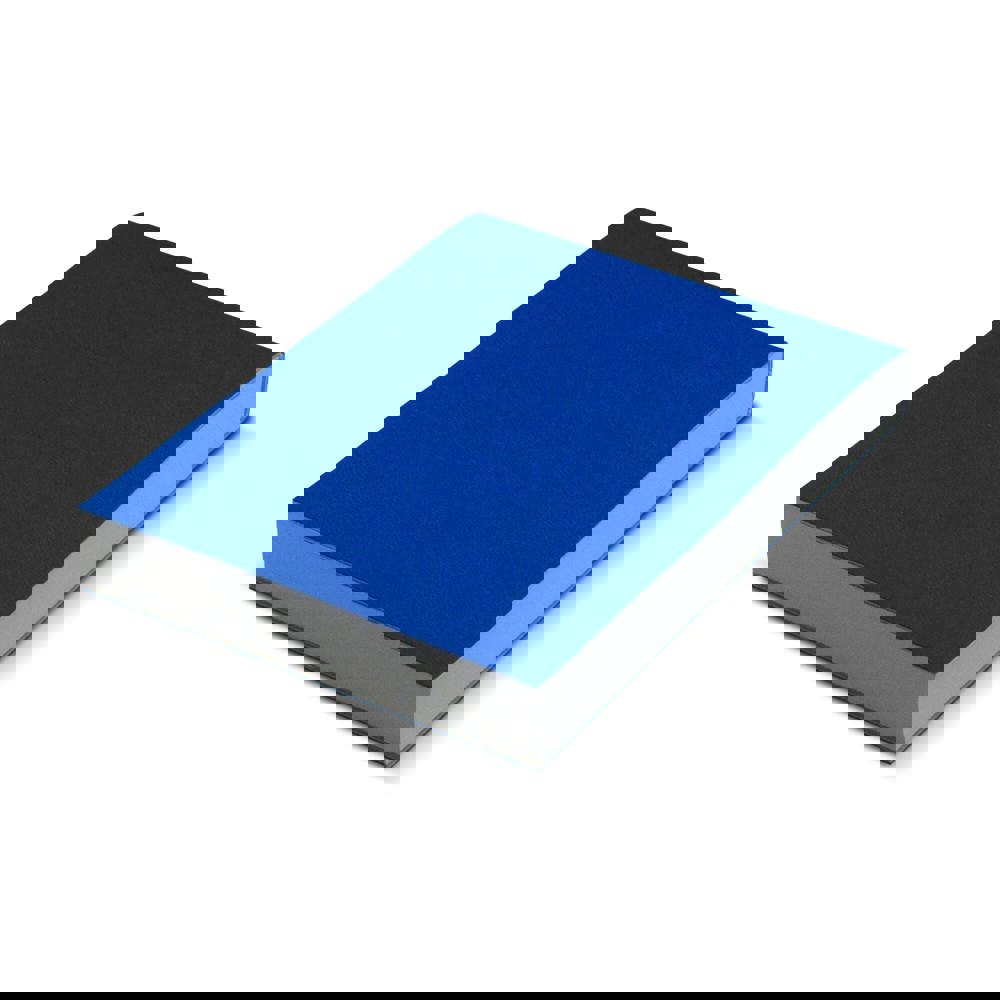 Notitieblock gerecycled papier 150 vellen - kopen of bedrukken - Blauw